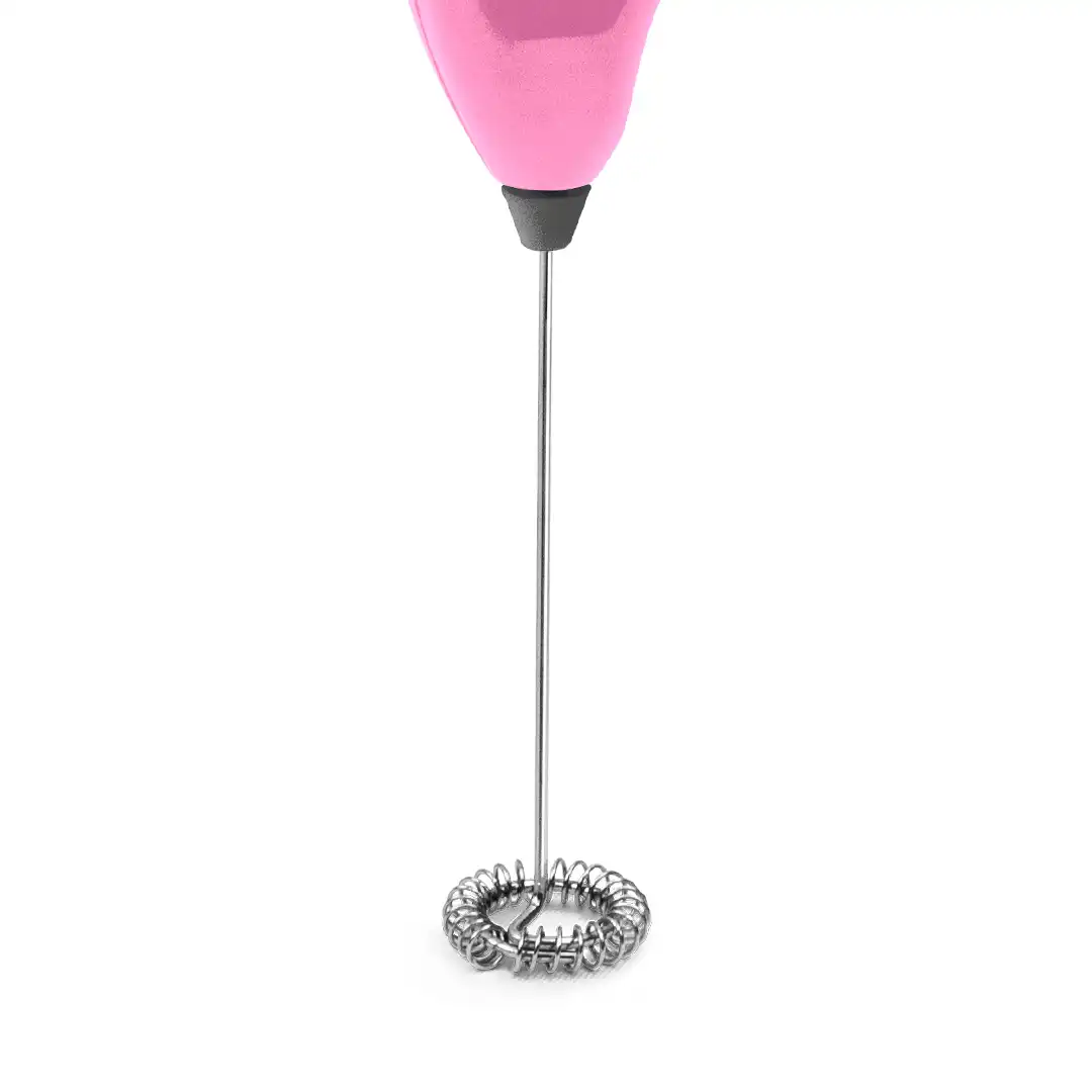 MINI MIXER PORTÁTIL ROSA A PILHAS AA