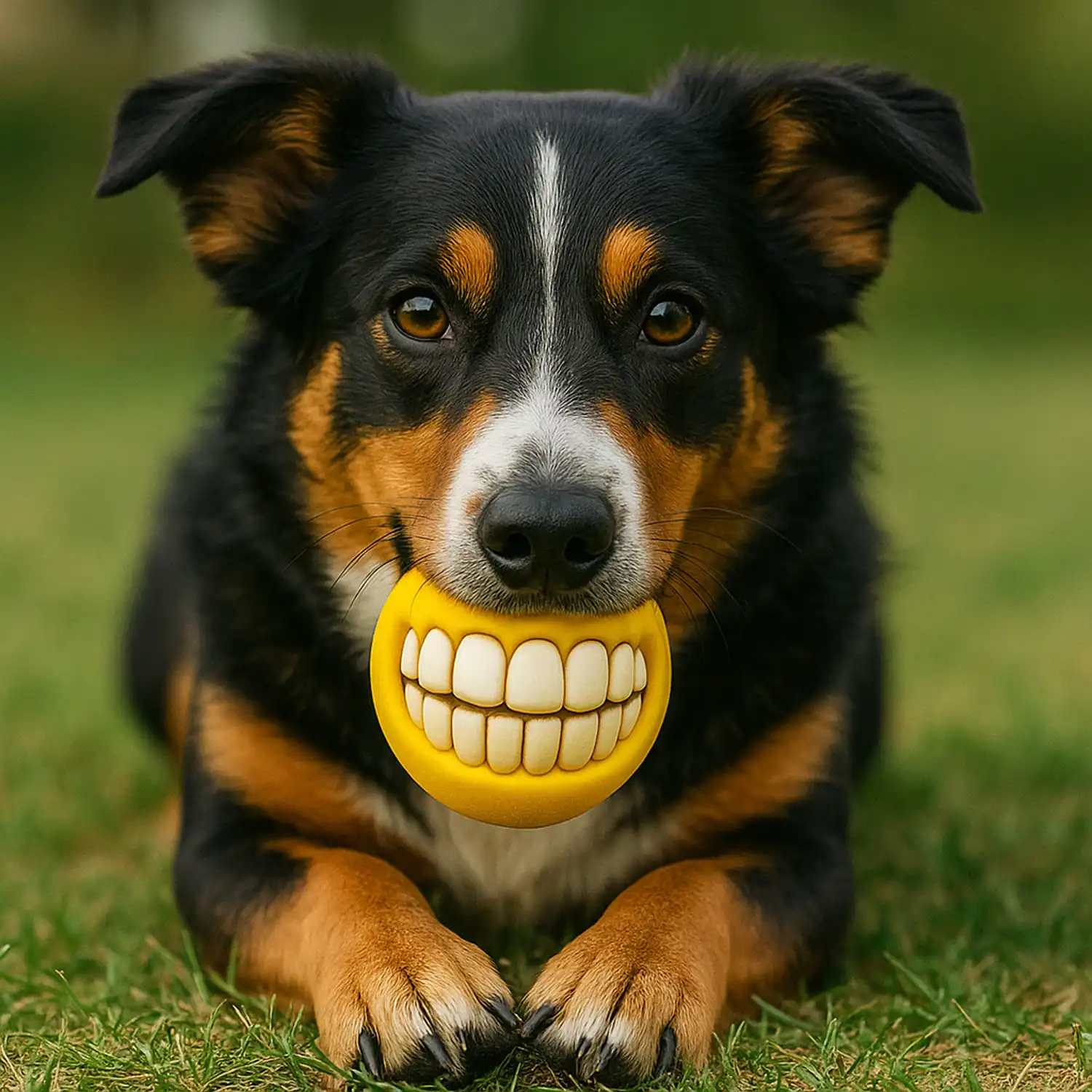 BRINQUEDO BOLA SORRISO PET