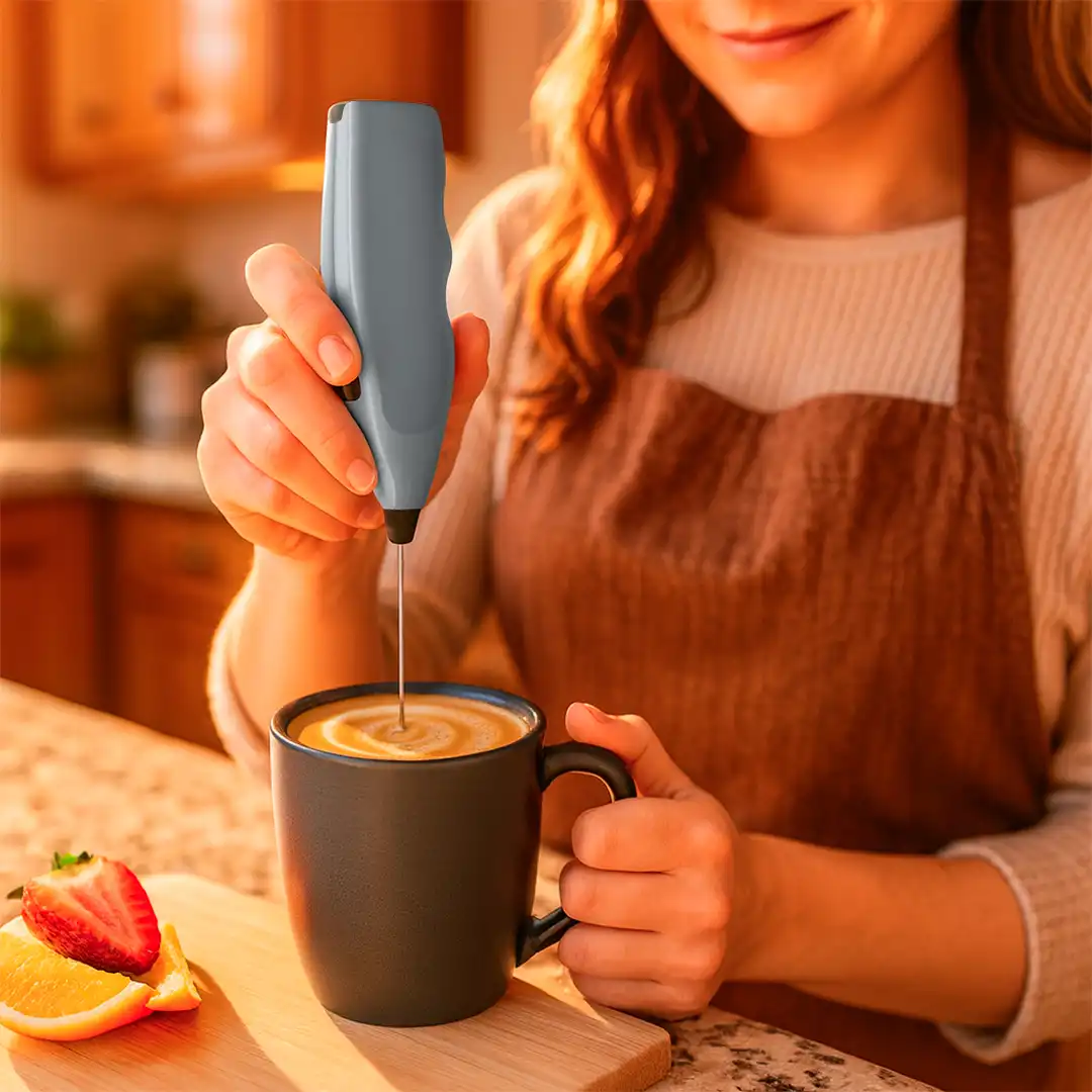 MINI MIXER PORTÁTIL AZUL A PILHAS AA