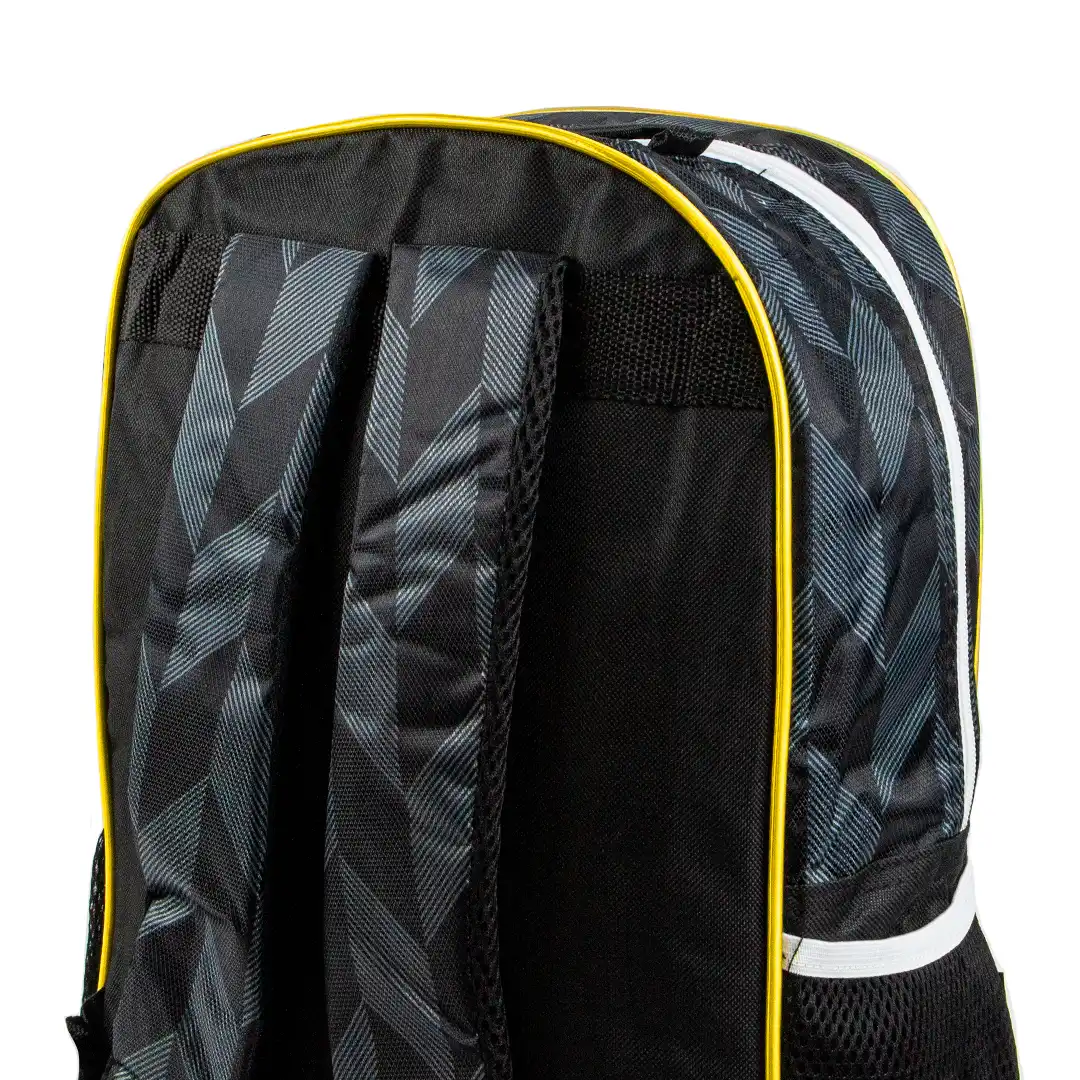MOCHILA INFANTIL FUTEBOL 1 DIVISÃO 46X36CM PRETO