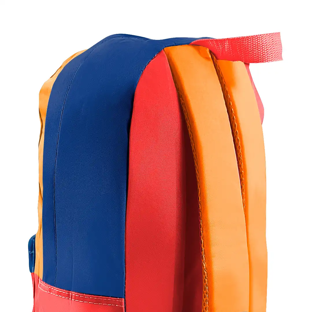 MOCHILA ADULTO/JUVENIL UNISEX 2 DIVISÕES 46X35CM VERMELHO