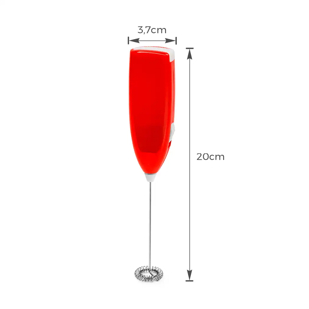 MINI MIXER PORTÁTIL VERMELHO A PILHAS AA