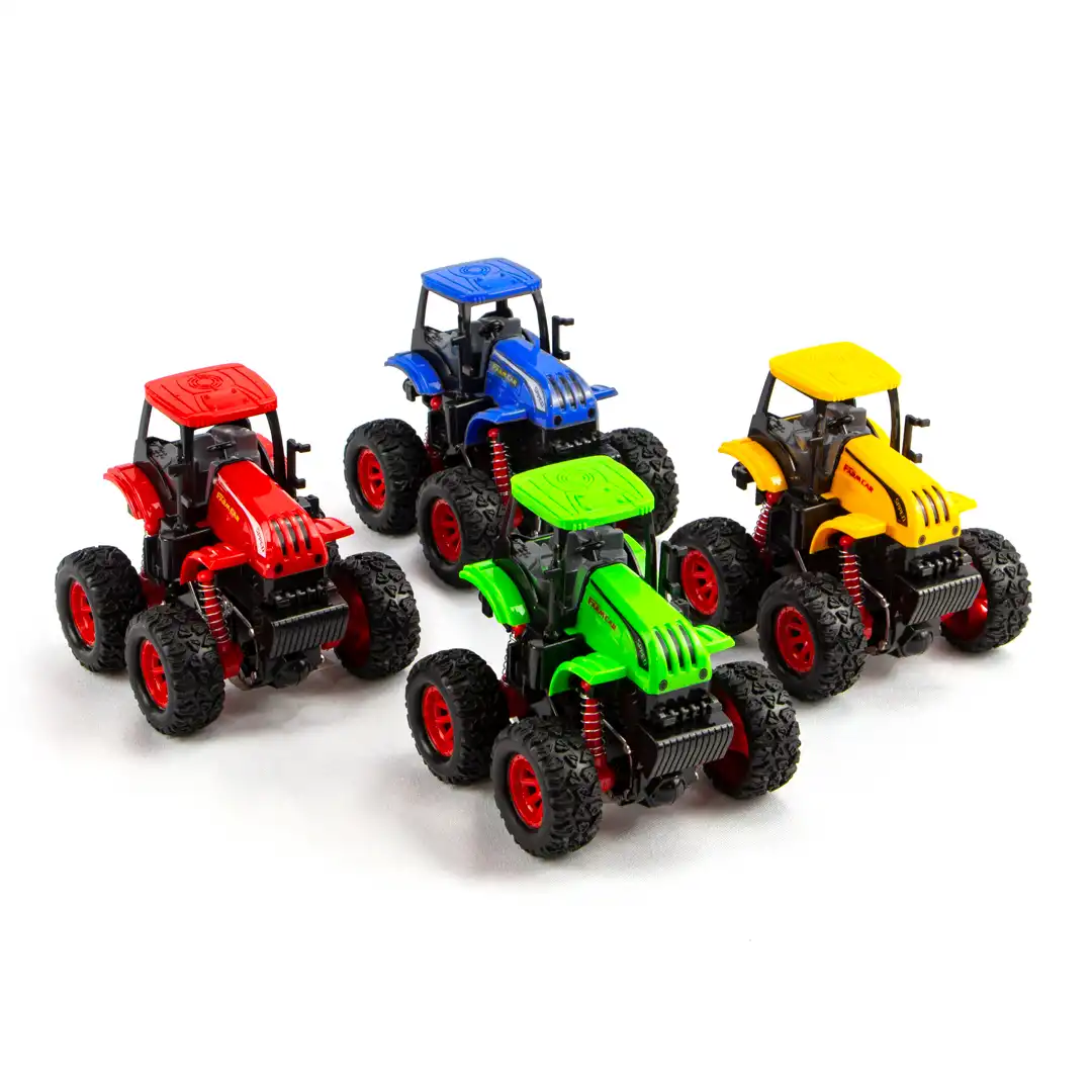 TRATOR DE BRINQUEDO CLIMBING STUNT CAR - CAIXA COM 12