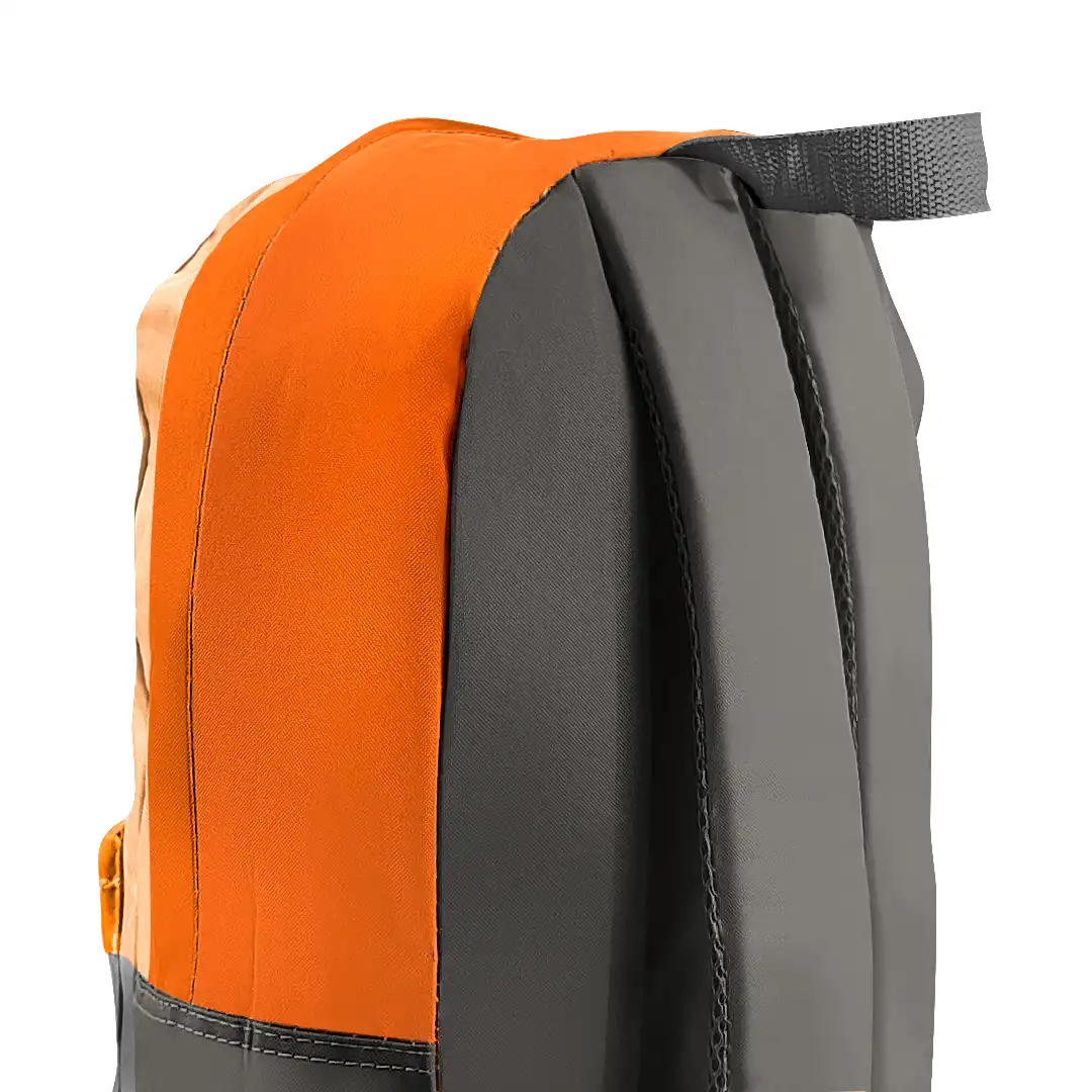 MOCHILA ADULTO/JUVENIL UNISEX 2 DIVISÕES 46X35CM CINZA