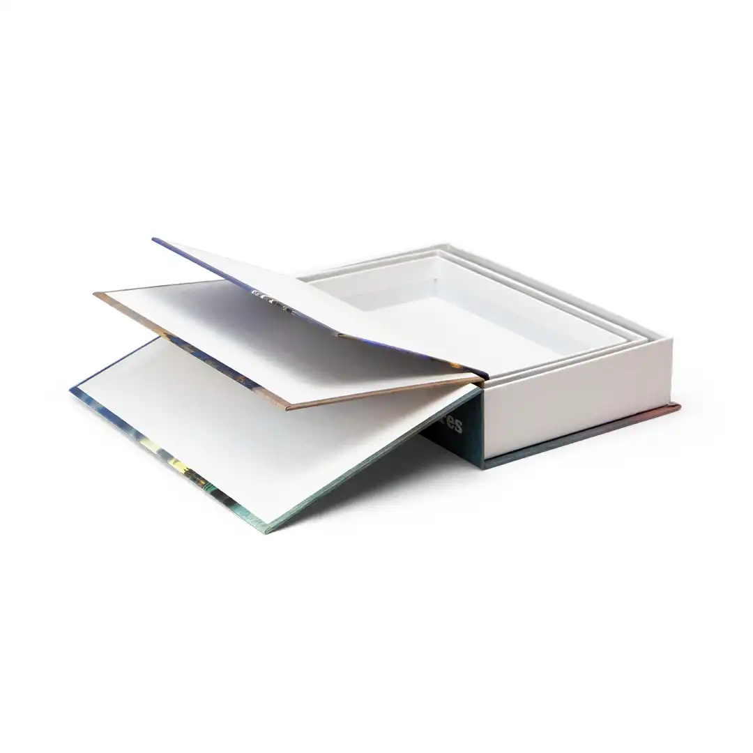CAIXA LIVRO DECORATIVA EUROPA – CONJUNTO COM 3 UNIDADES TAMANHOS P, M E G