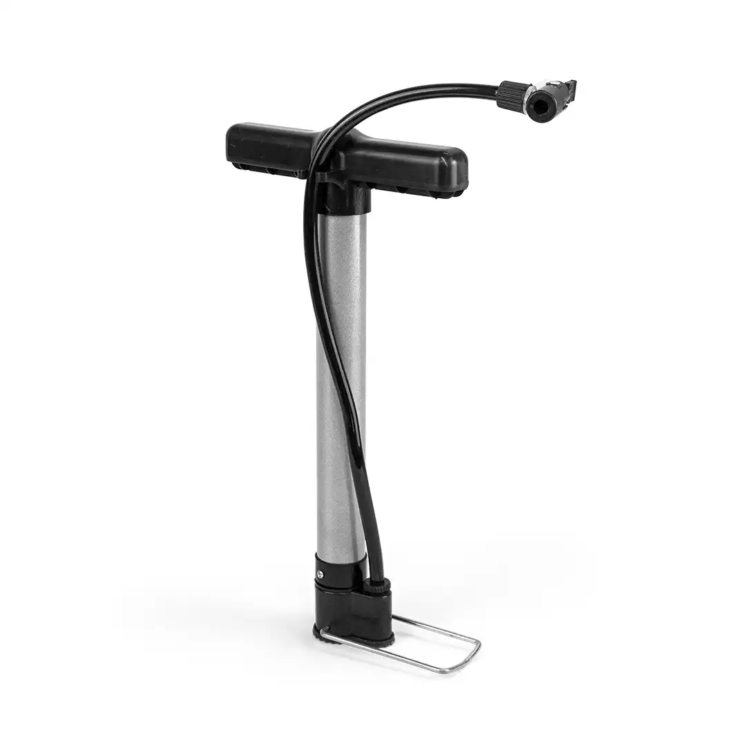 BOMBA DE AR MANUAL EM METAL 31CM – 140 PSI