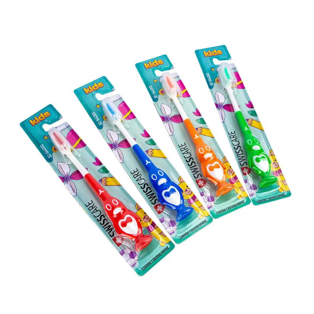ESCOVA DE DENTE KIDS – KIT 12 PEÇAS