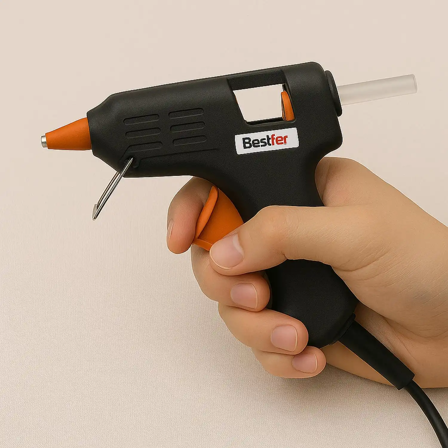 PISTOLA COLA QUENTE FINA 6W BESTFER