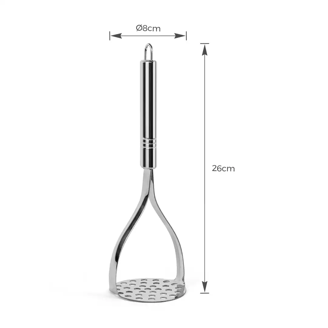 AMASSADOR DE BATATAS EM AÇO INOX