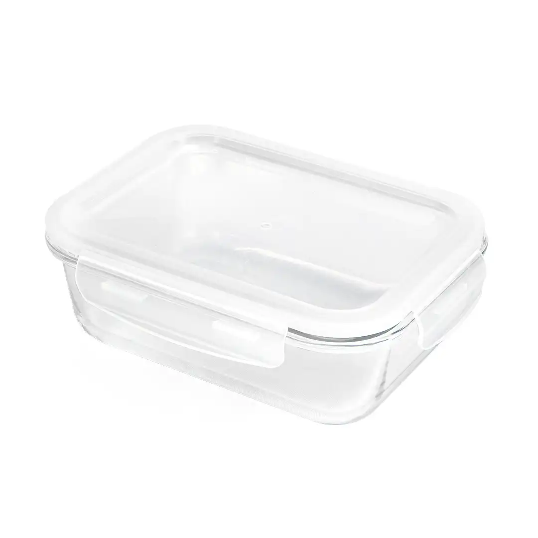 POTE DE VIDRO HERMÉTICO COM TAMPA TRAVÁVEL 1040ML – FREEZER, MICRO-ONDAS E LAVA-LOUÇAS