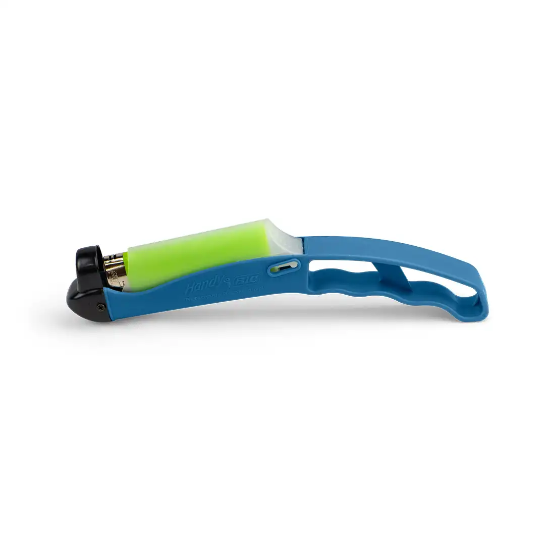 ISQUEIRO MAÇARICO RECARREGÁVEL COM SUPORTE ERGONÔMICO