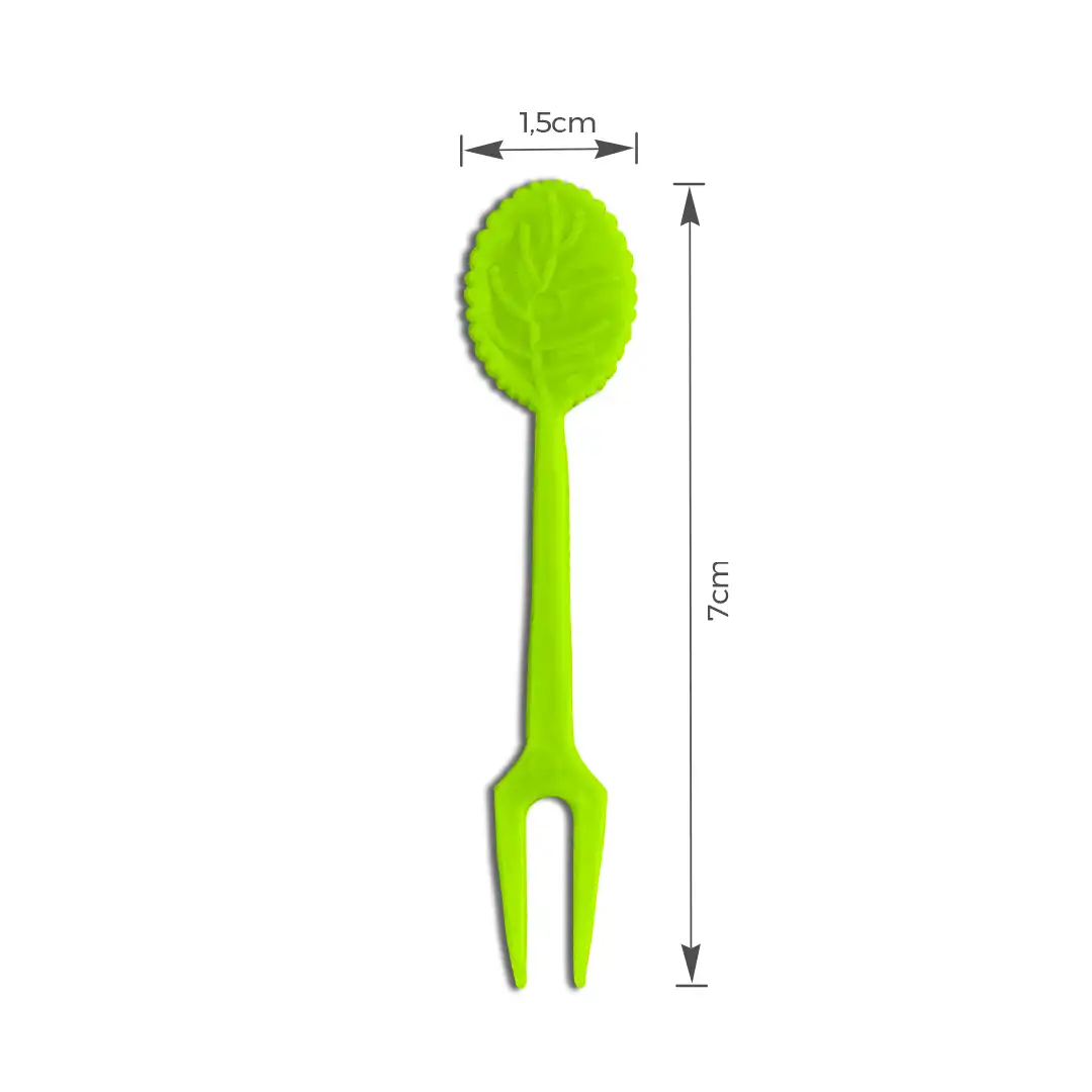 PALITOS DECORATIVOS DE PLÁSTICO PARA PETISCO 7CM 40 UNIDADES - SORTIDOS